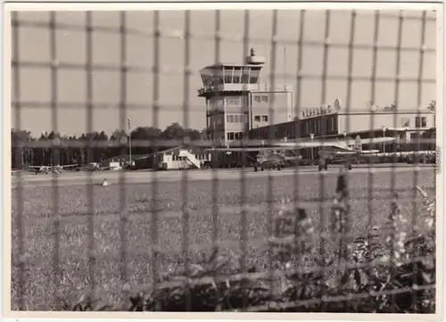 Nürnberg neuer Flughafen Foto 1960