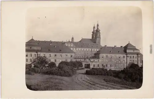Bad Staffelstein Partie am Schloß Banz (Privataufnahme) 1918 