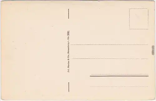 Zabern Saverne Land- u. Amtsgericht mit Kreisdirektion 1914 