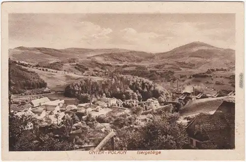 Polaun Bad Wurzelsdorf Polubný Kořenov b Liberec Reichenberg Bick auf  1920