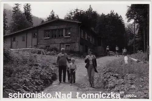 Krummhübel Karpacz Schronisko PTTK „Nad Łomniczką” 1986 Privatfoto