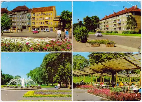 Pankow Berlin 4 Bild: Johannes R. Becher straße, Ossietzy Straße 1978