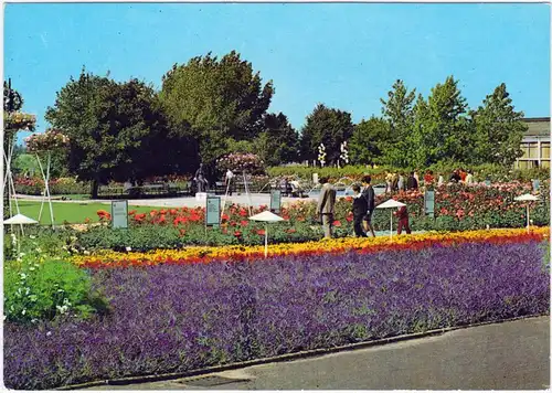 Erfurt Internationale Gartenbauaustellung  Ansichtskarte 1978