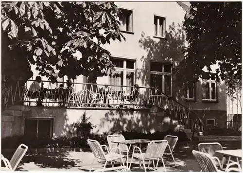 Biehla Elsterwerda Foto Ansichtskarte Konsum-Gaststätte Winterberg 1965