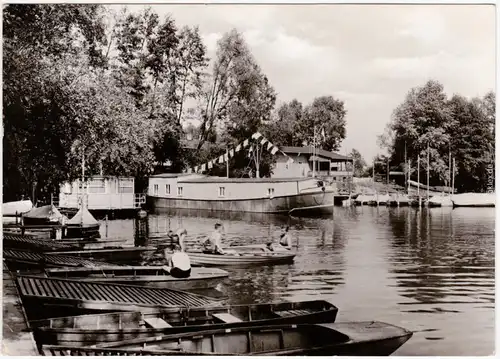 Foto Ansichtskarte Goyatz Schwielochsee Seglerhafen am Schwielochsee 1976