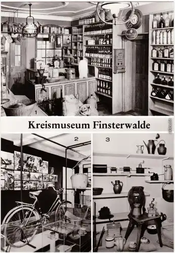 Finsterwalde  Kolonialwarengeschäft um 1850, Schwerer Anfang, Kaffeeremise 1985