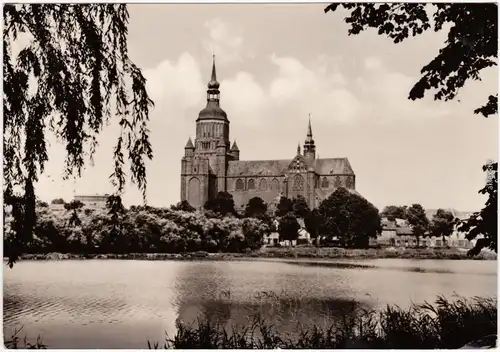 Stralsund Am Frankenteich, Kirche Foto Ansichtskarte 1965