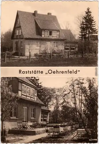 Darlingerode Konsum-Raststätte "Oehrenfeld" Harz b Halberstadt Fotokarte 1960