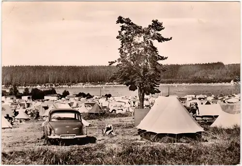 Foto Ansichtskarte Ehrenfriedersdorf Am Geyerschen Teich 1972