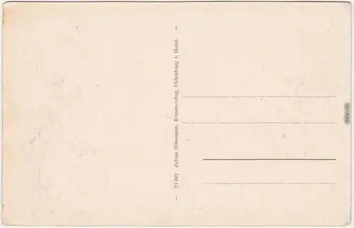 Ansichtskarte Binz (Rügen) Mondschein, Schmachter See 1914