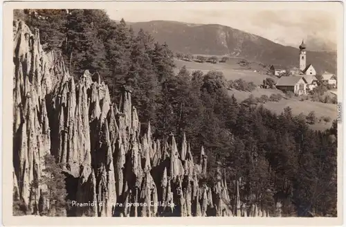 Klobenstein Ritten Collalbo Piramidi di terra / presso Südtirol Bozen 1920