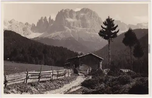 Tiers Tires Gruppo  Dolomiti Catinaccio presso Südtirol  Bozen Bolzano 1929