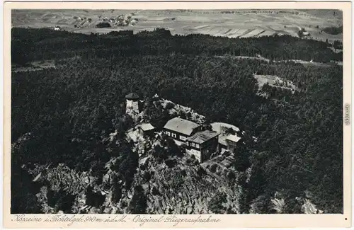 Wunsiedel (Fichtelgebirge) Fliegeraufnahme Kösseine 1928 