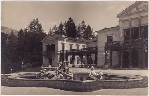 Bad Ischl Kaiserliche Villa Foto Ansichtskarte  1930