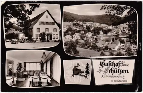 Klosterreichenbach Baiersbronn Panorama, Gasthof zum Schützen 1963