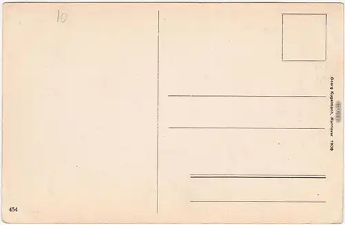 Hannover Ernst-August Platz Ansichtskarte 1909