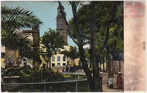 Las Palmas de Gran Canaria Plaza de Cairasco 1911