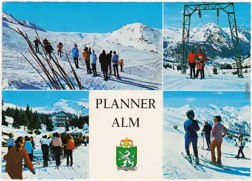 Irdning Donnersbachtal Planneralpe - Ski , Lift Steiermark  1979