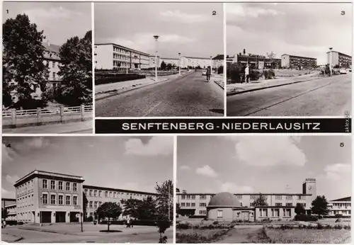Senftenberg (Niederlausitz)  , Oberschule, Konsum.Kaufhalle "Kathrin 1984