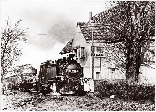 Kipsdorf Altenberg (Erzgebirge) Schmalspurbahn Freital-Hainsberg 1983