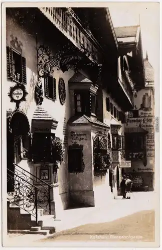 Kufstein Römerhofgasse Foto Ansichtskarte Tirol 1933