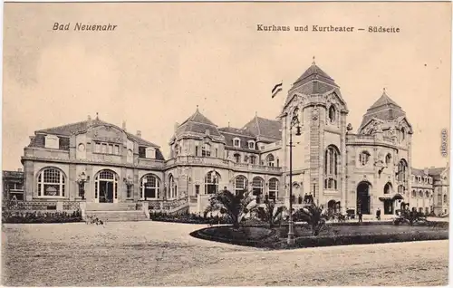 Bad Neuenahr Ahrweiler Kurhaus und Kurtheater - Südseite 1913