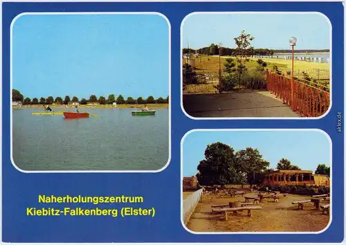 Falkenberg (Elster) Naherholungszentrum Kiebitz-Falkenberg 1984 
