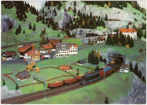  Modelleisenbahn Gotthardbahn VEM/Medi Leipziger AG 1989 