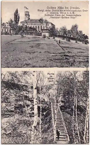 Ripien Hänichen Bannewitz 2 Bild Goldene Höhe b Dresden Freital 1920