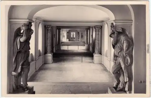 Neustadt Dresden Landesbibliothek im Japanischen - Palais - Eingangshalle 1928