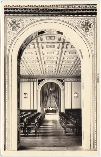 Neustadt Dresden Landesbibliothek im Japanischen - Palais  - Votragssaal 1928