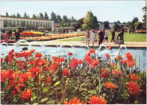 Erfurt Internationale Gartenbauausstellung der DDR (IGA), belebt 1973