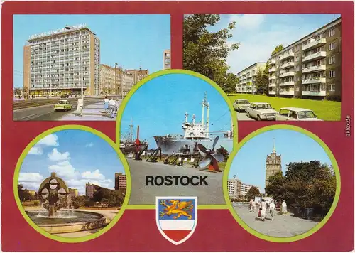 Rostock Lange Straße, Südstadt Pawlowstraße, Südstadt , Traditionsschiff  1985