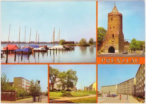 Prenzlau Bootshafen, Oberschule, Neubauten, Georg-Littmann-Straße 1982