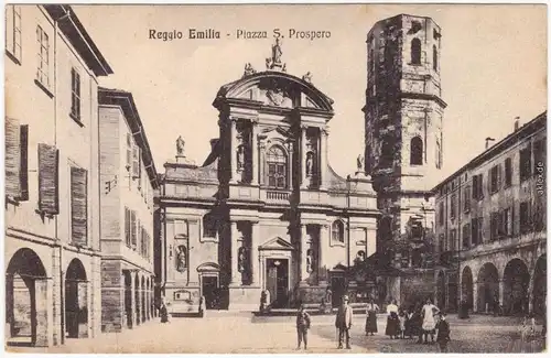 San Prospero Piazza S. Prospero Ansichtskarte Postcard  1917