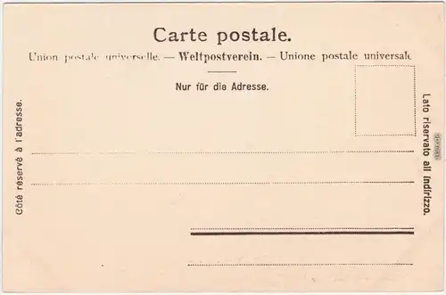 Vevey Straßenpartie - le Quai  CPA Ansichtskarte  Waadt 1912