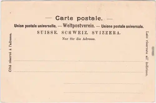 Vevey Blick über die Stadt  CPA Ansichtskarte  Waadt Fabriken 1913