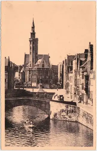 Brügge Brugge / Bruges Spiegelrei - Gracht West-Vlaanderen 1930