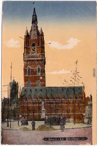 Brügge Brugge / Bruges Die drei Türme CPA Ansichtskarte 1918