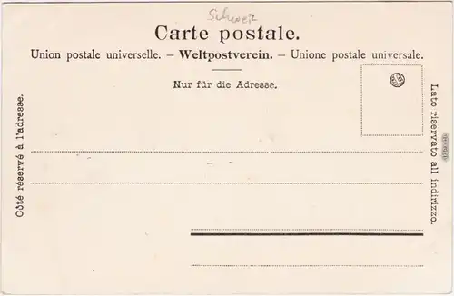 CPA Ansichtskarte Freiburg Üechtland Fribourg Straßenpartie  - Panorama 19012