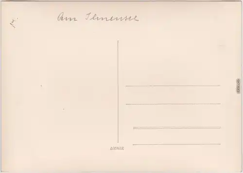 Illmensee am Illmensee 1954 Privatfoto Ansichtskarte