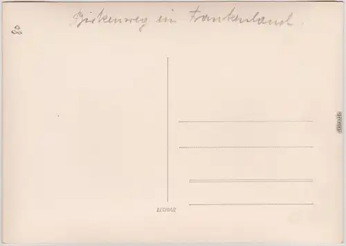 Nördlingen Birkenweg im Frankenland Nördlingen und Dinkelsbühl 1954 Privatfoto