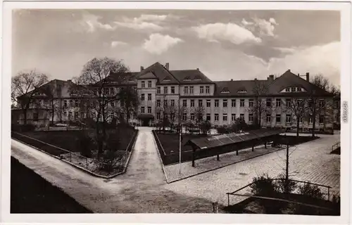 Kamenz Kamjenc Straßen und Haltestelle an der Kaserne Oberlausitz 1939