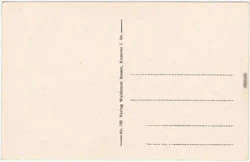 Kamenz Kamjenc Panorama-Ansichten Ansichtskarte Oberlausitz 1940