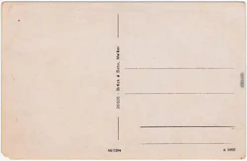 Kamenz Kamjenc Panorama-Ansichten Ansichtskarte Oberlausitz 1940