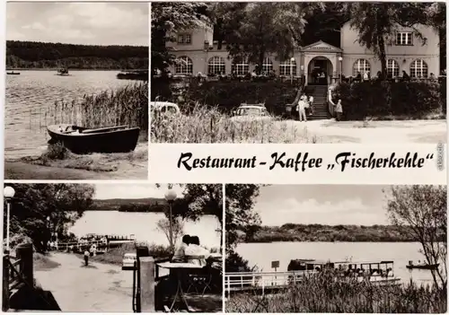 Bad Saarow Scharmützelsee, Restaurant-Kaffee "Fischerkehle" 1975 