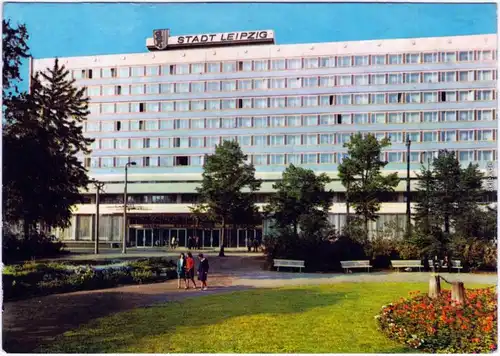 Ansichtskarte Leipzig Interhotel "Stadt Leipzig" 1969