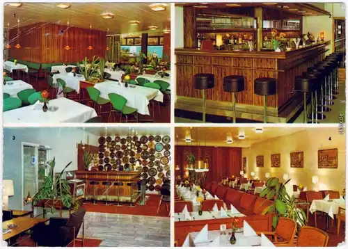 Ansichtskarte Sassnitz Saßnitz (MITROPA) Rügen-Hotel 1972