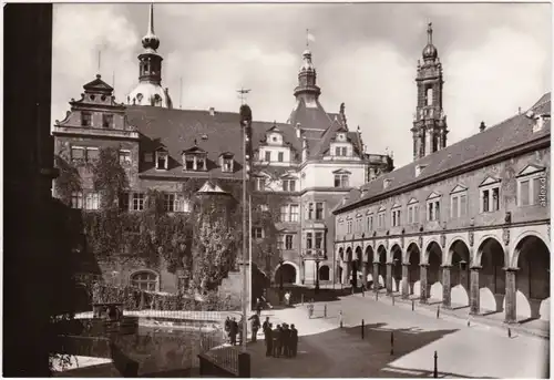 Altstadt-Dresden Residenzschloss,Kanzleihaus,Georgentor&Lange Galerie 1945/1981