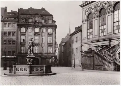 Innere Altstadt-Dresden Judenhof und Friedensbrunnen 1945/1979